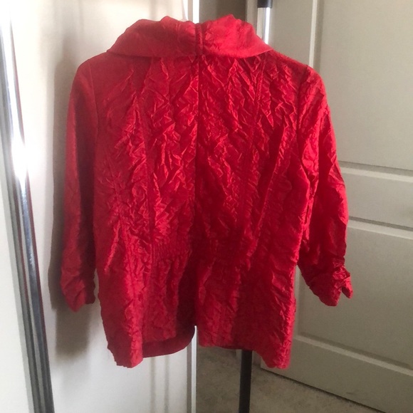 Bright red statement jacket - Picture 2 of 3